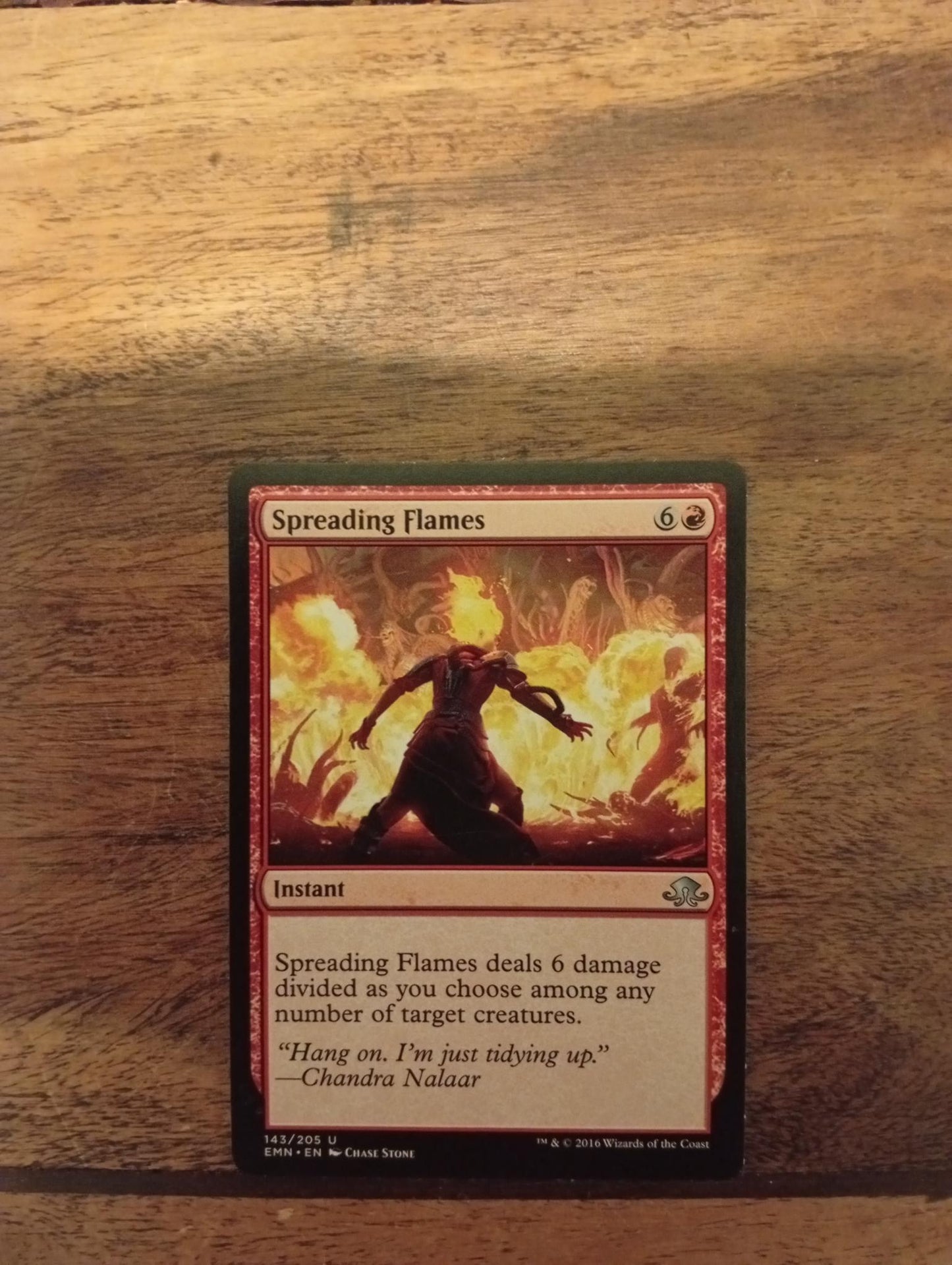 Magic The Gathering Spreading Flames 143/205 Eldritch Moon