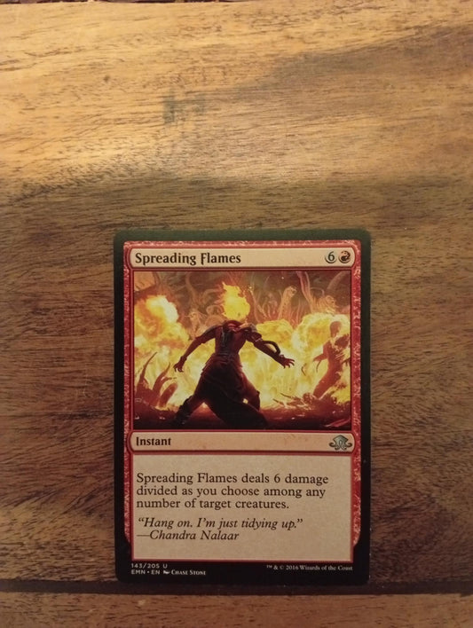 Magic The Gathering Spreading Flames 143/205 Eldritch Moon