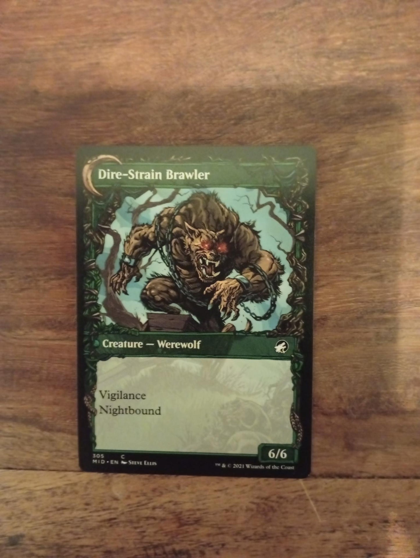 Magic The Gathering Tireless Hauler - Dire-Strain Brawler 305 Innistrad Midnight Hunt