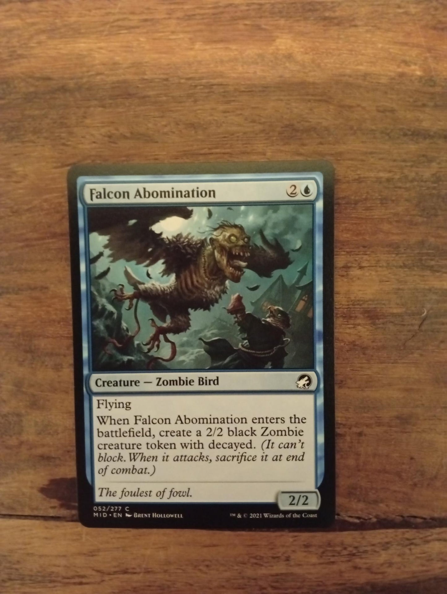 Magic The Gathering Falcon Abomination 052/277 Innistrad Midnight Hunt