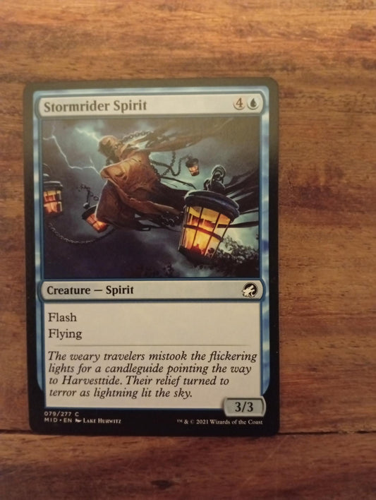 Magic The Gathering Stormrider Spirit 079/277 Innistrad Midnight Hunt