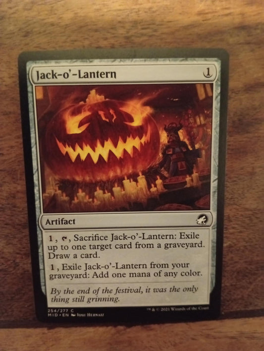 Magic The Gathering Jack-o'-Lantern 254/277 Innistrad Midnight Hunt