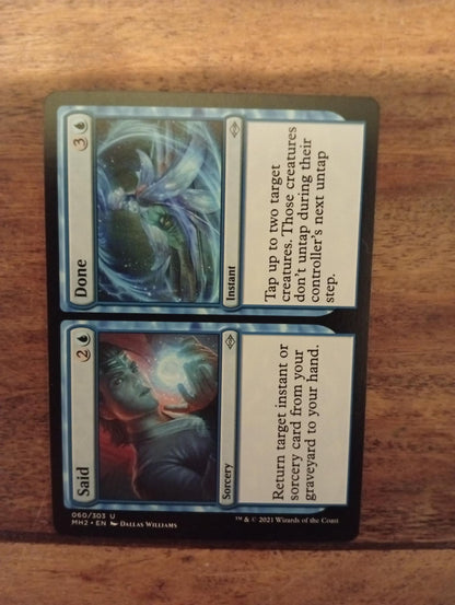 Magic The Gathering Said - Done 060/303 Modern Horizons 2