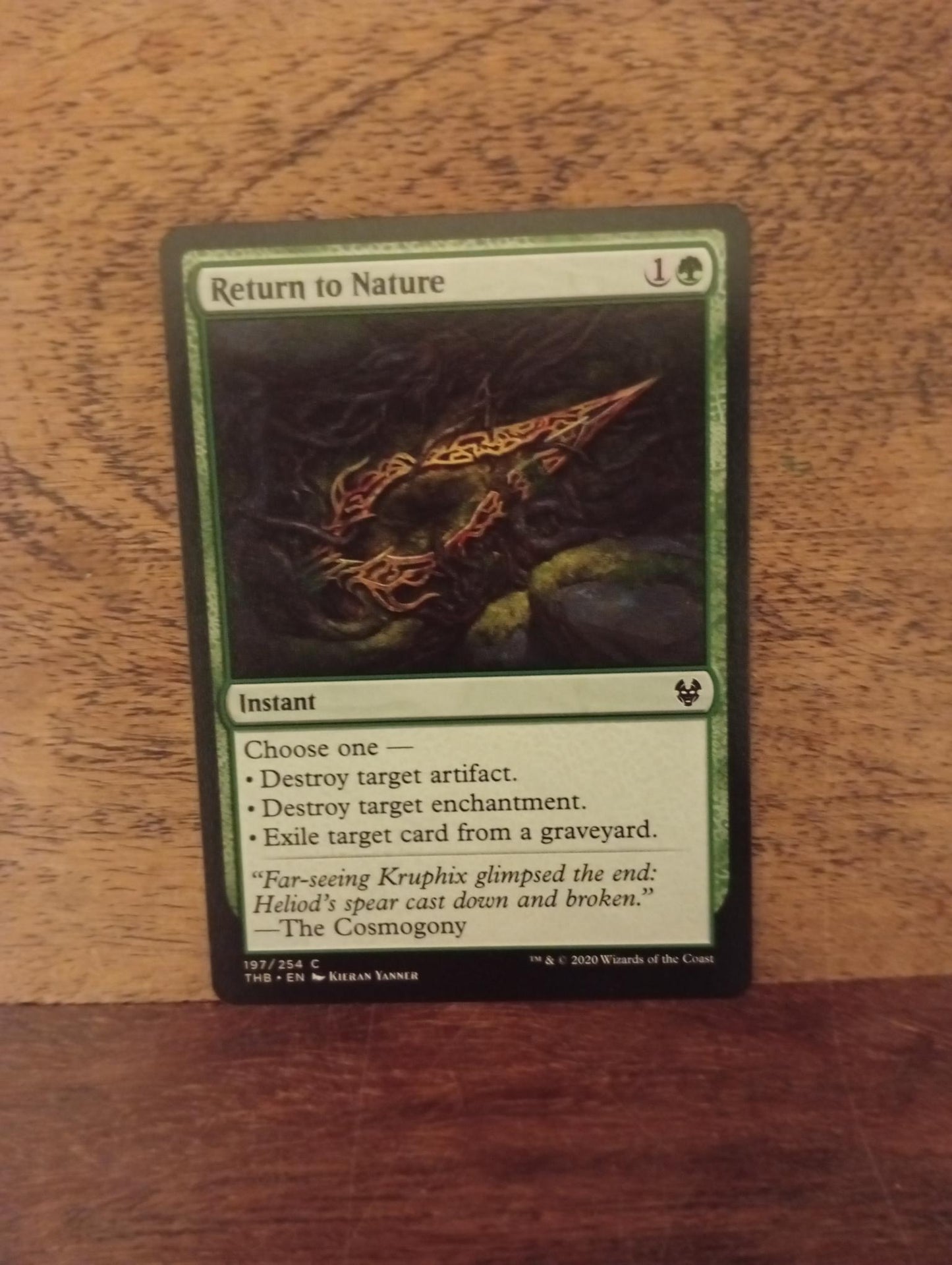 Magic The Gathering Return to Nature 197/254 Theros Beyond Death