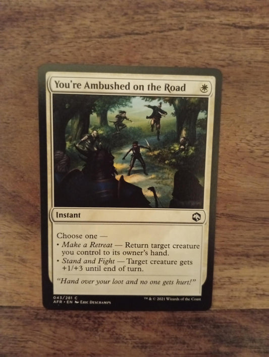 Magic The Gathering You're Ambushed On The Road 043/281 D&D Adventures in the Forgotten Realms