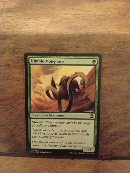 Magic The Gathering Nimble Mongoose 179/249 Eternal Masters