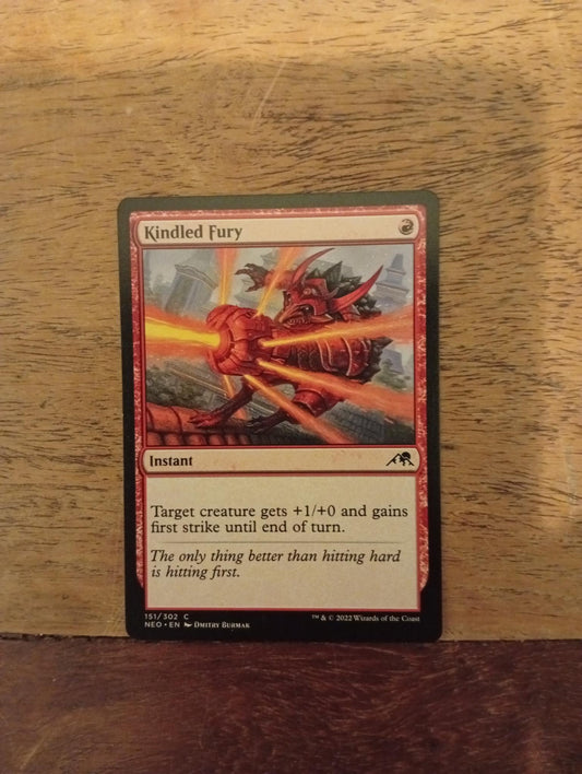 Magic The Gathering Kindled Fury 151/302 Kamigawa Neon Dynasty