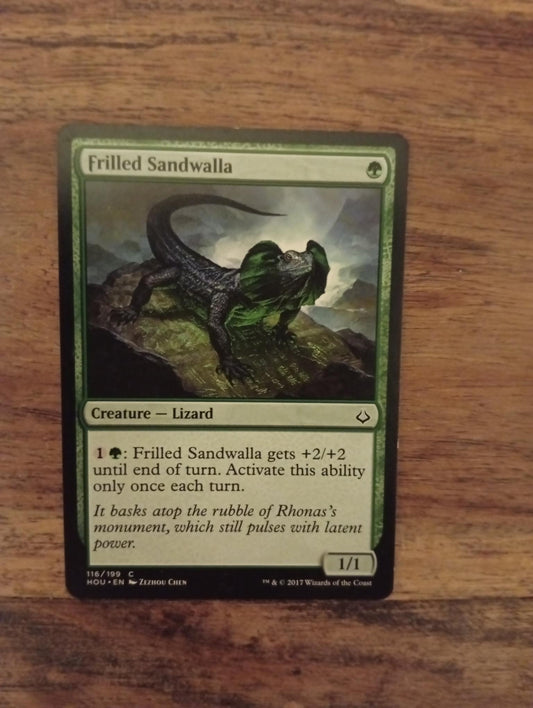 Magic The Gathering Frilled Sandwalla 116/199 Hour of Devastation