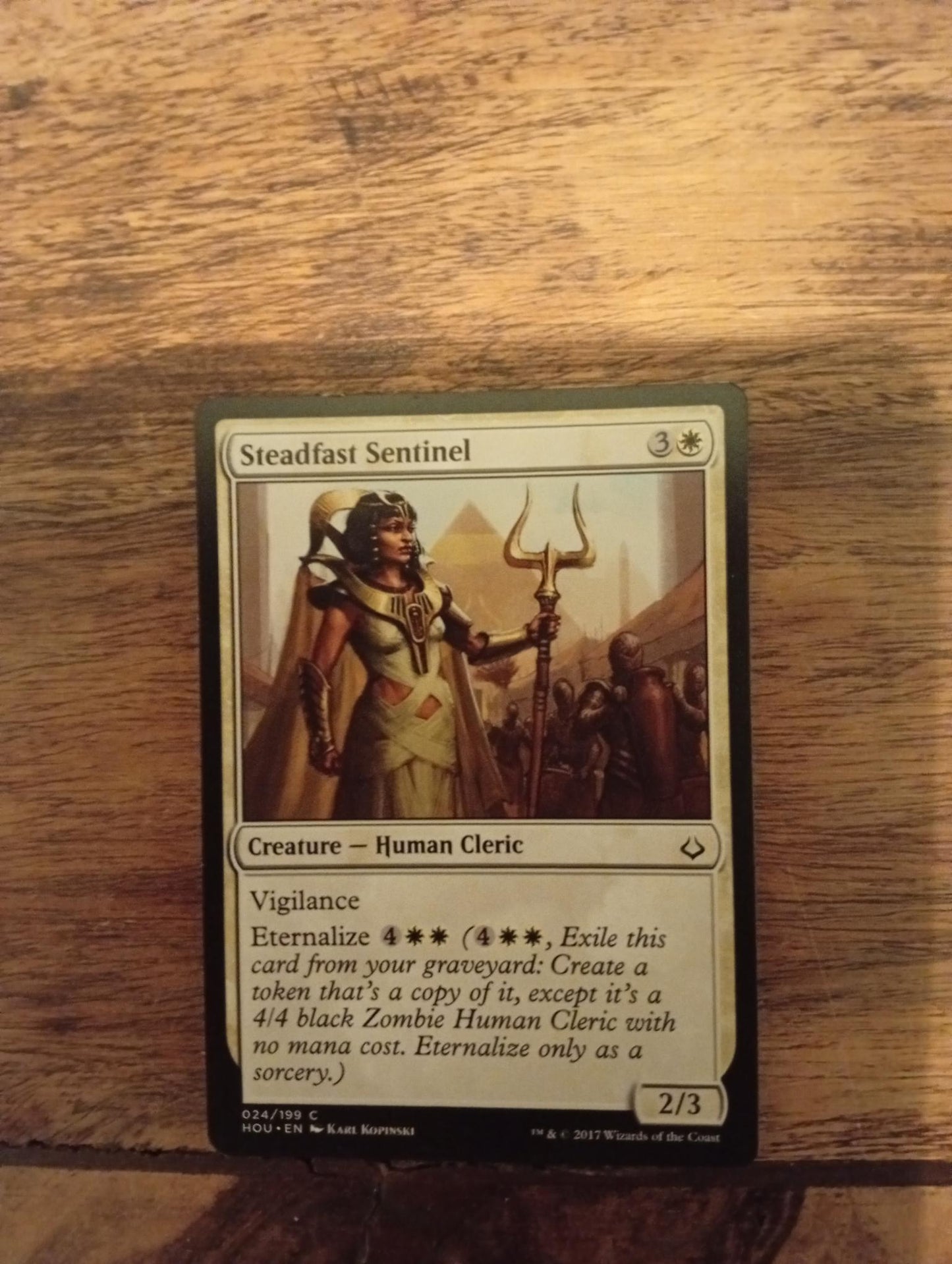 Magic The Gathering Steadfast Sentinel 024/199 Hour of Devastation