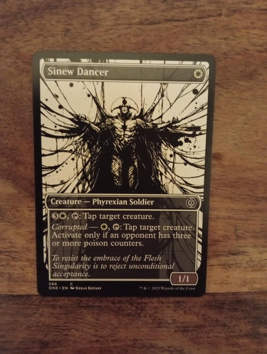 Magic The Gathering Sinew Dancer (Showcase) 286 Phyrexia All Will Be One