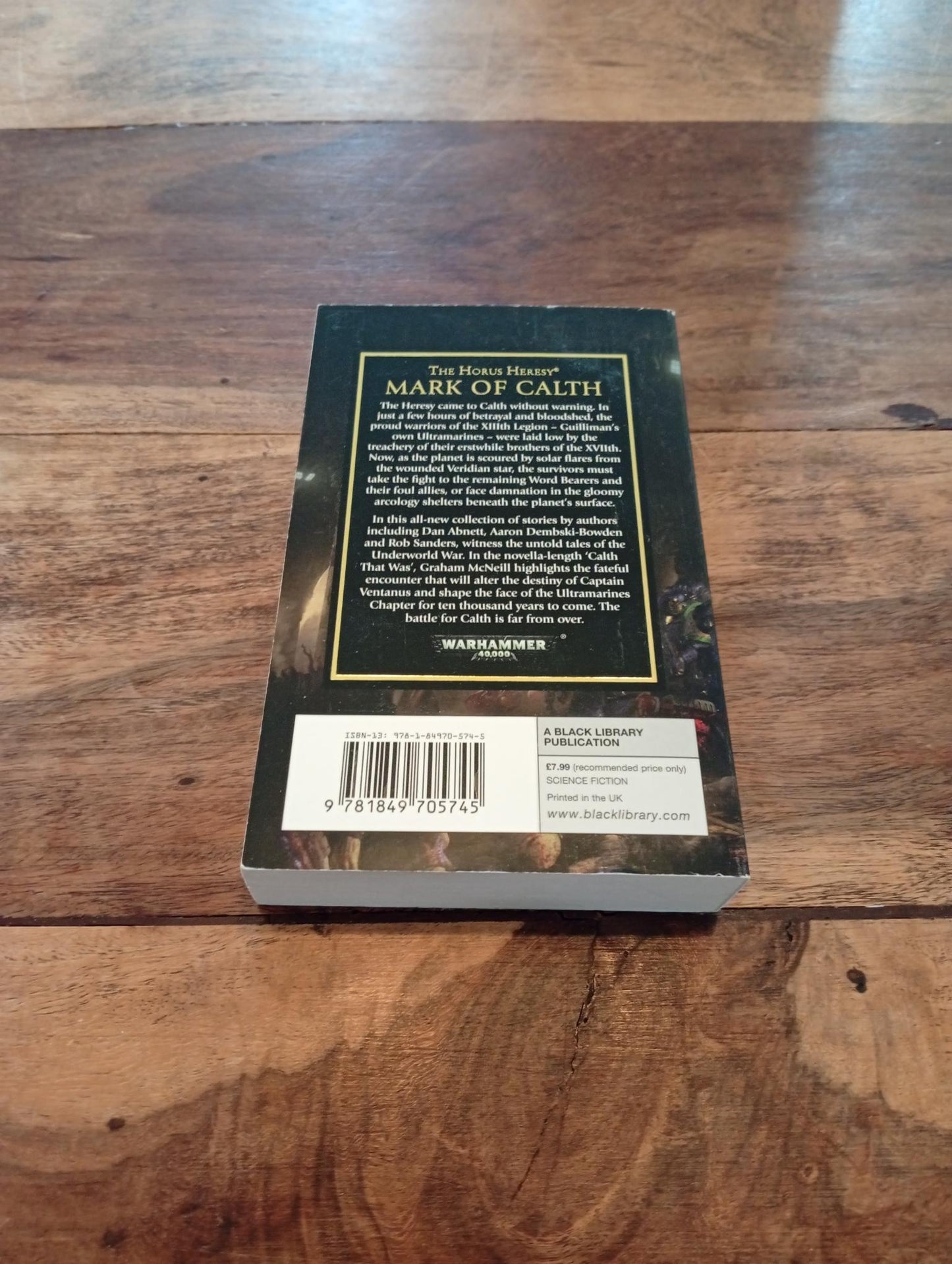 Mark of Calth The Horus Heresy #25 Warhammer 40K Black Library 2013