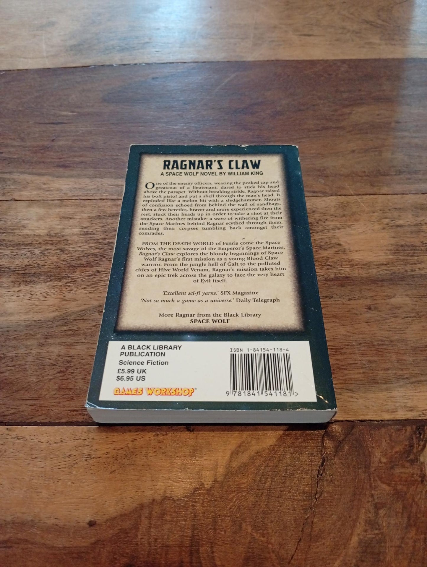 Ragnar's Claw Space Wolf #2 Warhammer 40K Black Library 2000 Edition