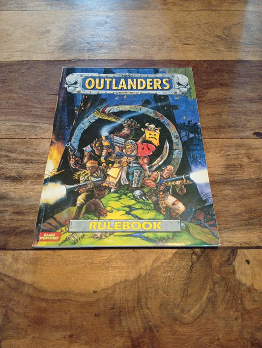 Outlanders Rulebook Necromunda Warhammer 40k Games Workshop 1996