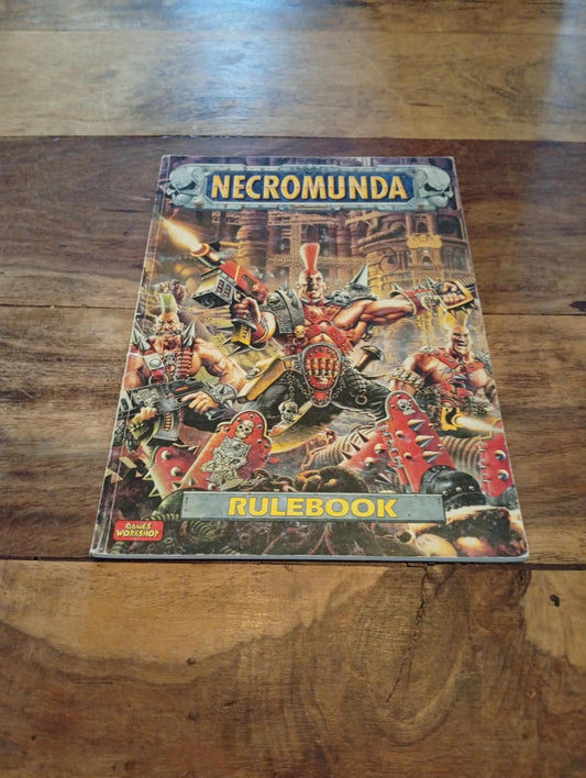 Necromunda Rulebook Warhammer 40k Games Workshop 1995