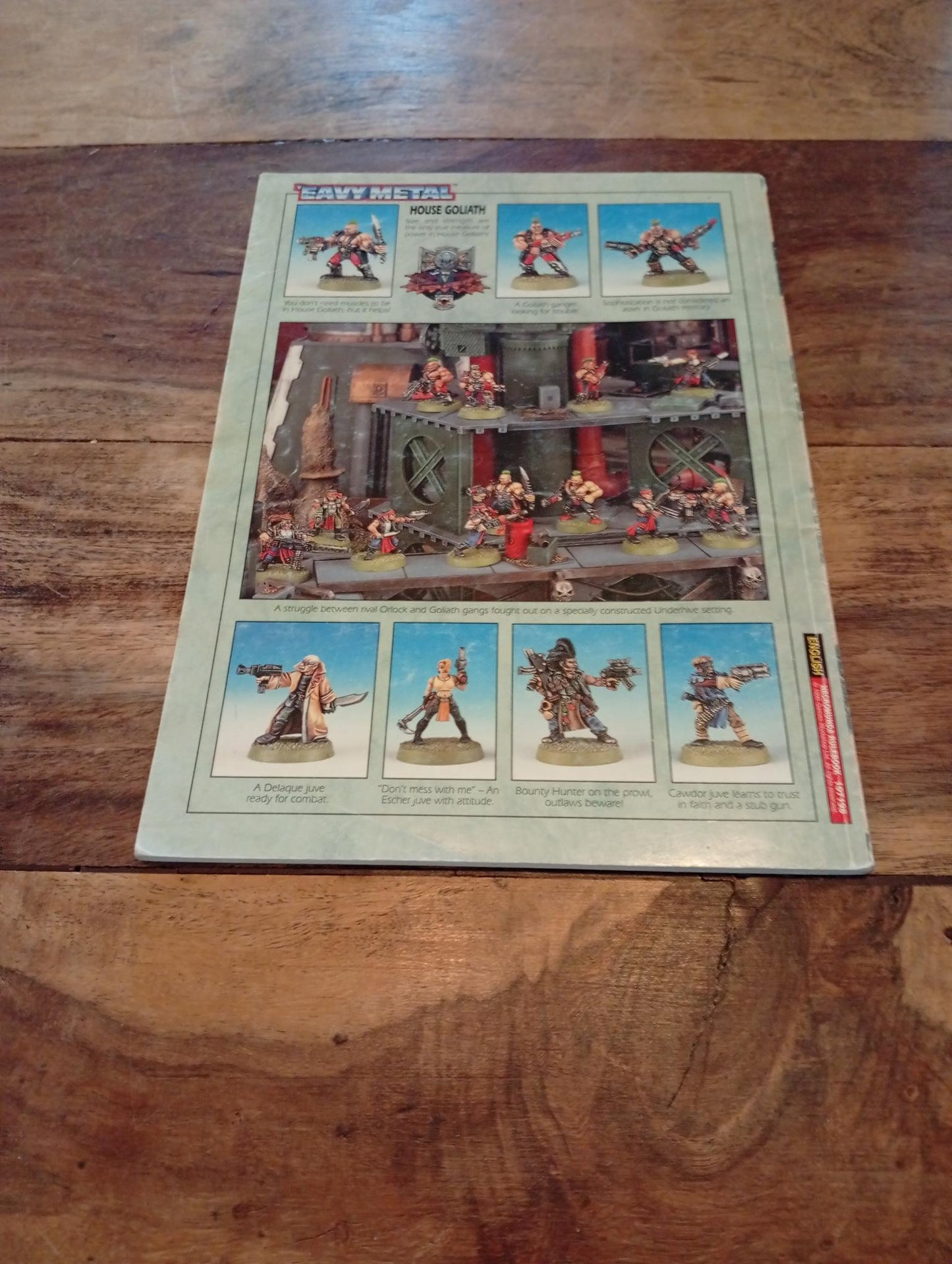 Necromunda Rulebook Warhammer 40k Games Workshop 1995