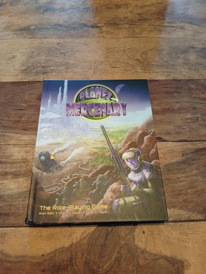 Planet Mercenary Core Rulebook Hardcover Tayler Corporation 2018