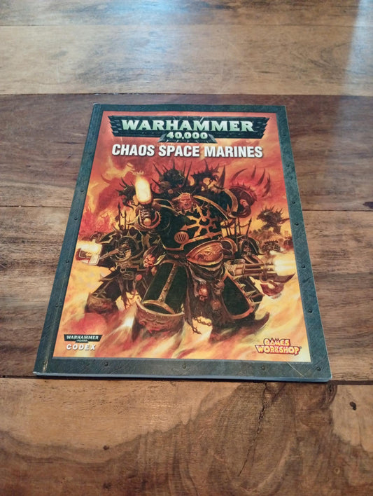 Warhammer 40k Codex Chaos Space Marines Games Workshop 2007