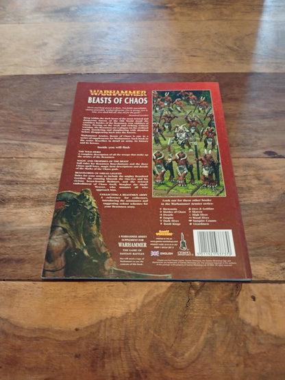 Warhammer Beasts of Chaos Army Book Games Workshop 2003