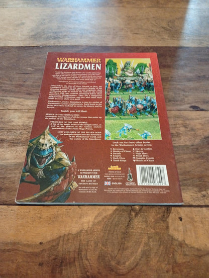 Warhammer Armies Lizardmen Games Workshop 2003
