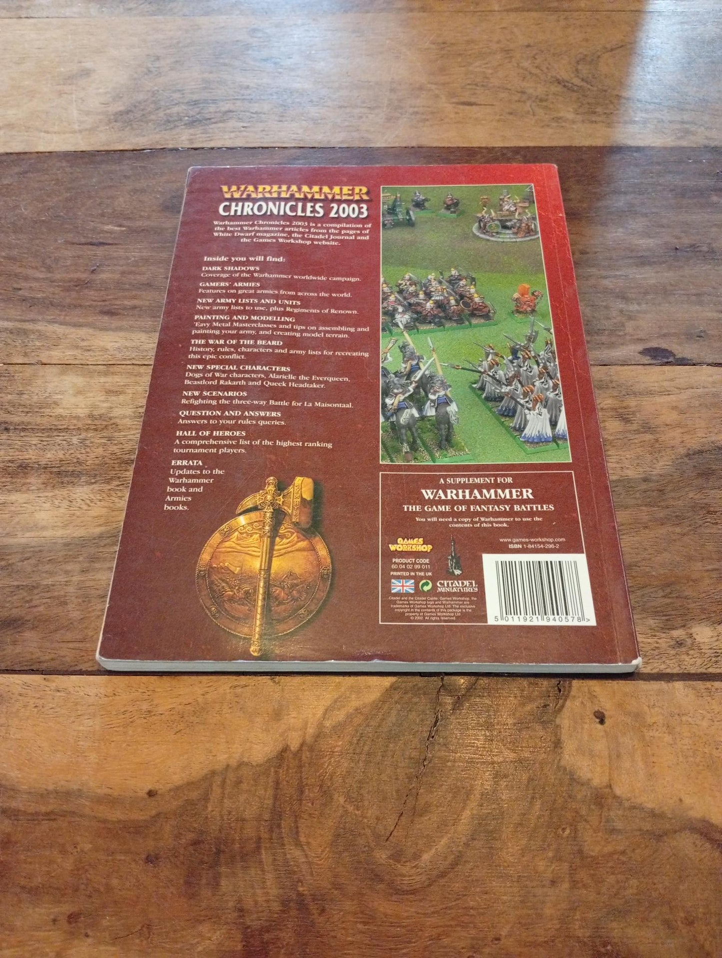 Warhammer Fantasy Chronicles Games Workshop 2003