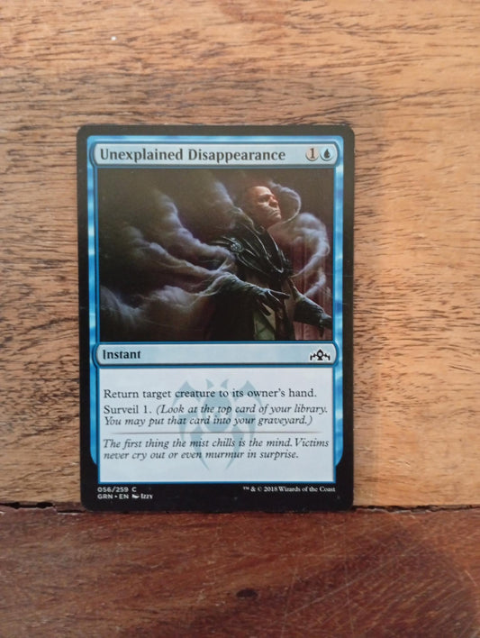 Magic The Gathering Unexplained Disappearance 056/259 Guilds of Ravnica