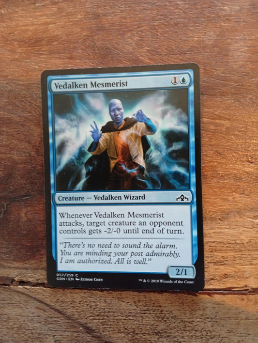 Magic The Gathering Vedalken Mesmerist  057/259 Guilds of Ravnica