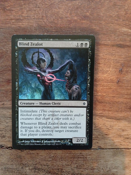 Magic The Gathering Blind Zealot 52/175 New Phyrexia