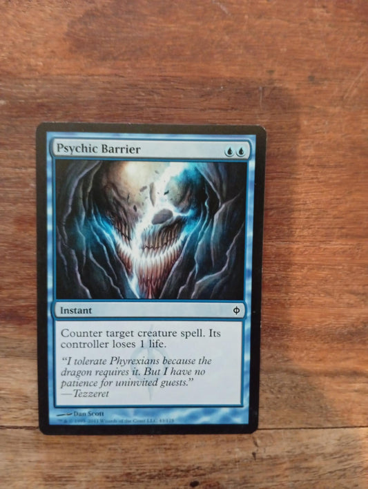 Magic The Gathering Psychic Barrier 43/175 New Phyrexia