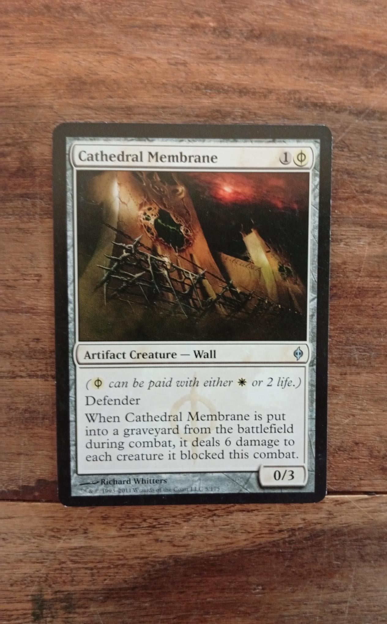 Magic The Gathering Cathedral Membrane 5/175 New Phyrexia