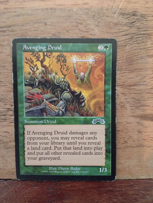 Magic The Gathering Avenging Druid 105/143 Exodus
