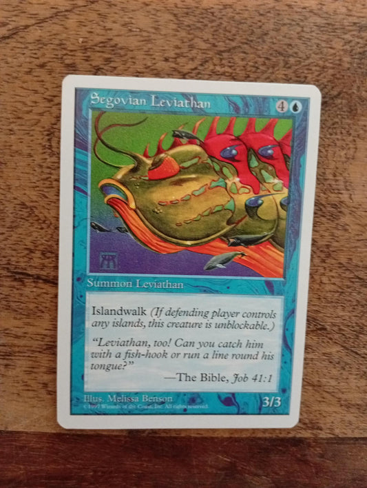 Magic The Gathering Segovian Leviathan Fourth Edition