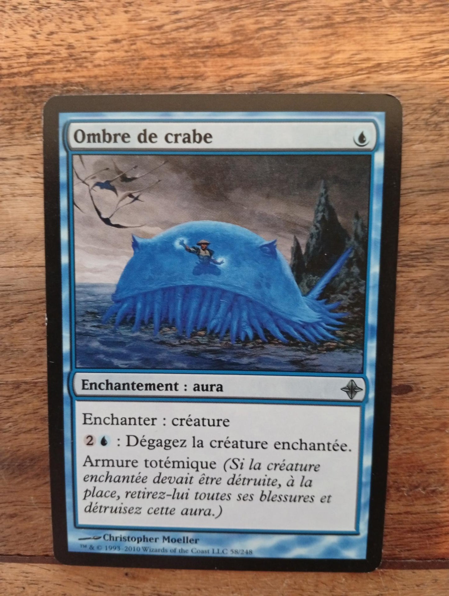 Magic The Gathering Crab Umbra 58/248 Rise of the Eldrazi