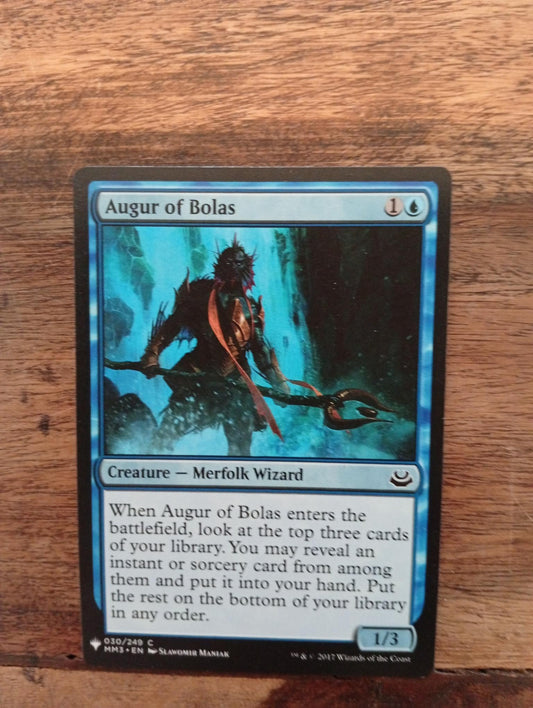 Magic The Gathering Augur of Bolas 030/249 Modern Masters