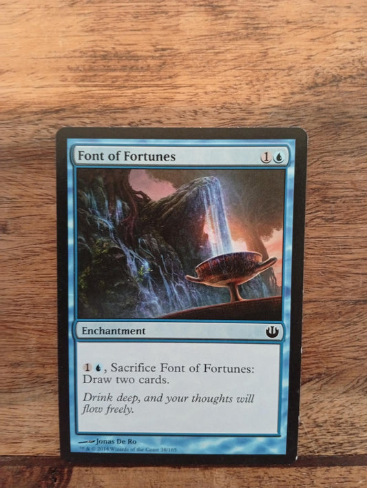 Magic The Gathering Font of Fortunes 38/165 Journey Into Nyx