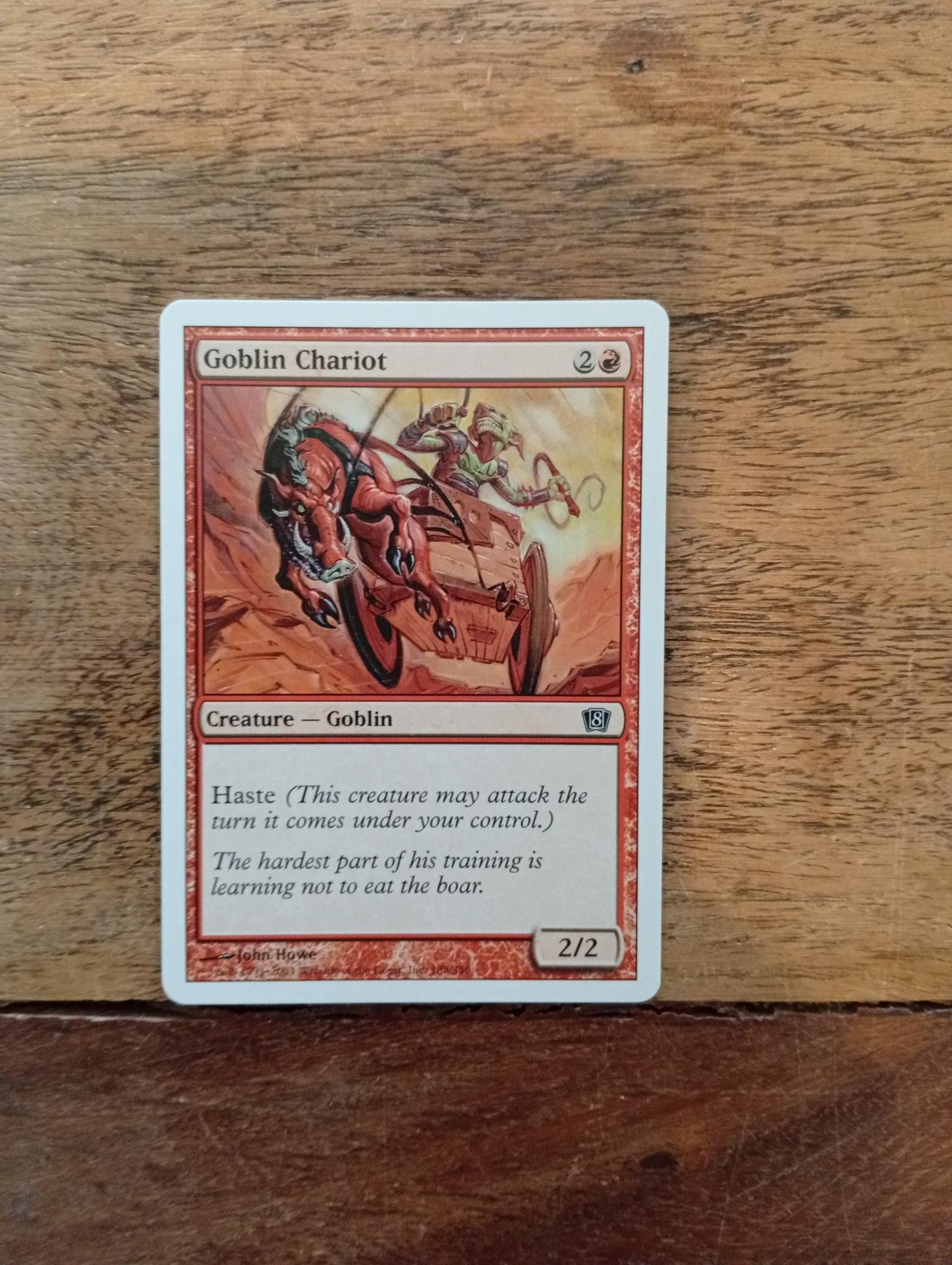 Magic The Gathering Goblin Chariot 188/350 Eighth Edition