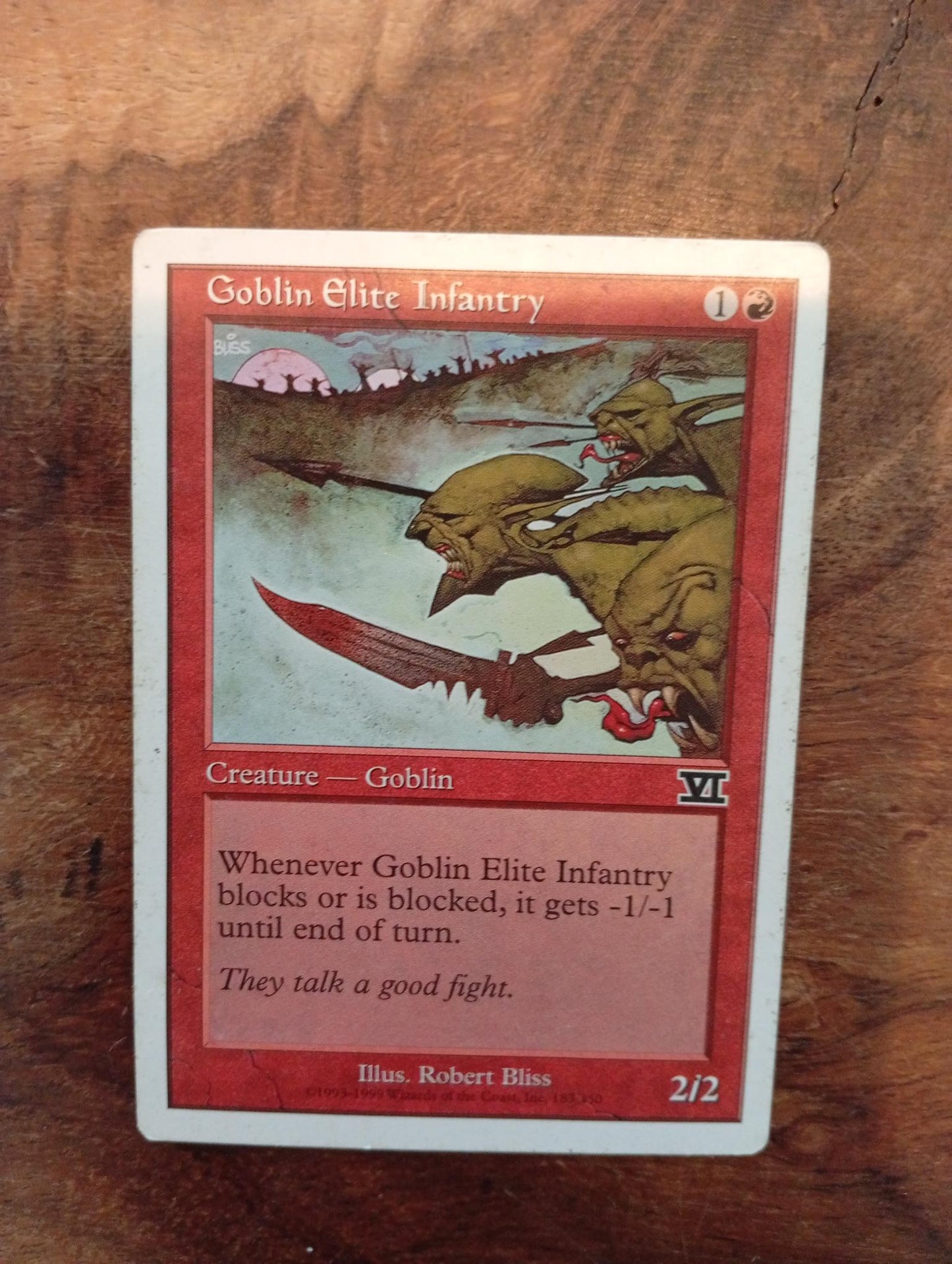 Magic The Gathering Goblin Elite Infantry Classic Sixth Edition