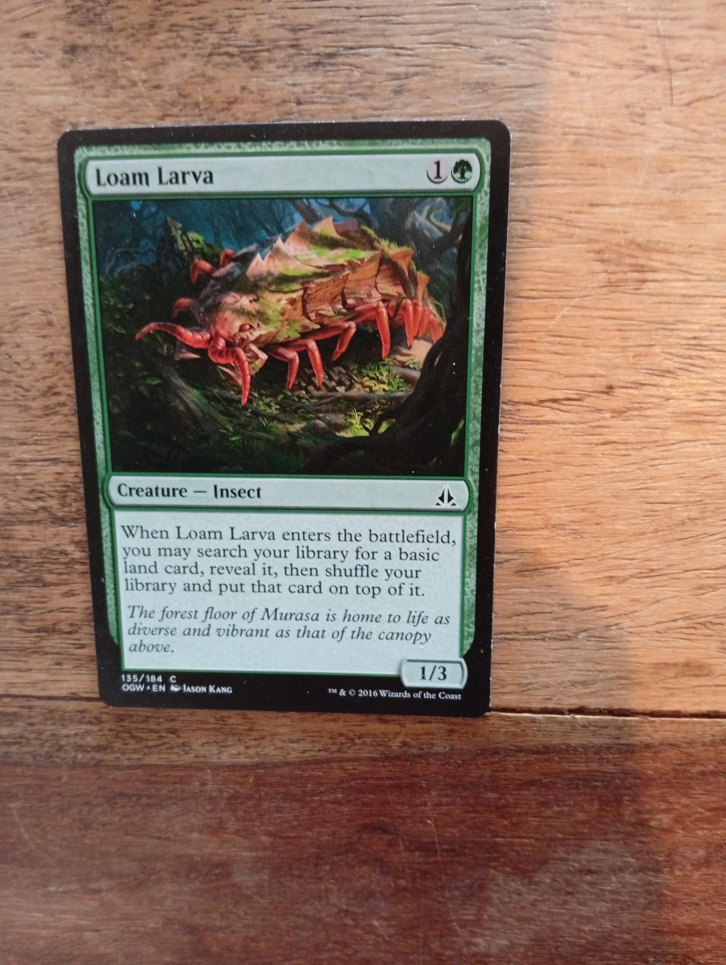 Magic The Gathering Loam Larva 135/184 Oath of the Gatewatch