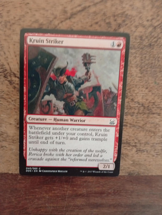 Magic The Gathering Kruin Striker 040/065 Duel Deck Mind vs. Might