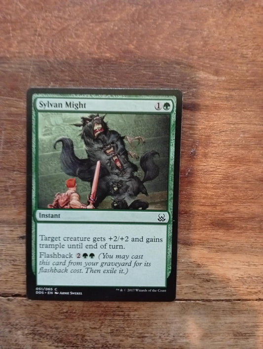 Magic The Gathering Sylvan Might 051/065 Duel Deck Mind vs. Might