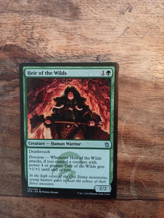 Magic The Gathering Heir of the Wilds 134/269 Khans of Tarkir