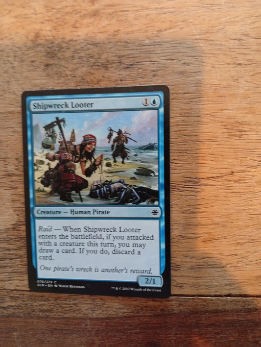 Magic The Gathering Shipwreck Looter 076/279 Ixalan