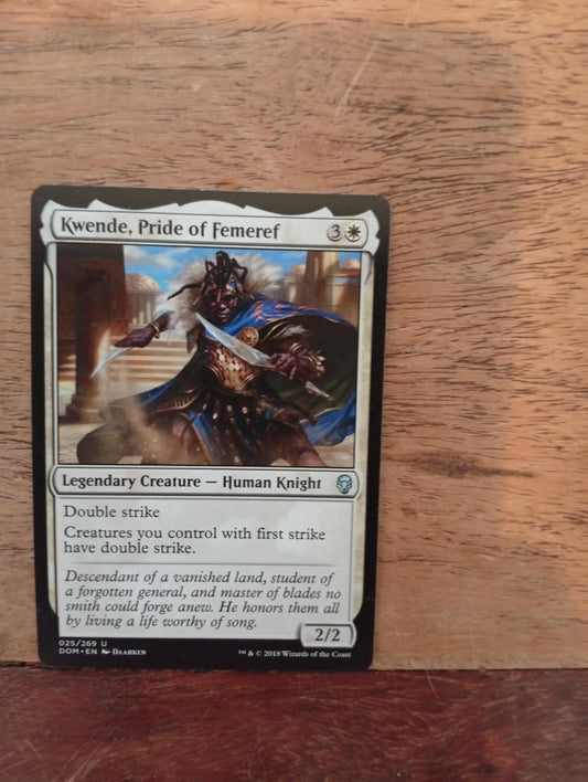 Magic The Gathering Kwende, Pride of Femeref 025/269 Dominaria