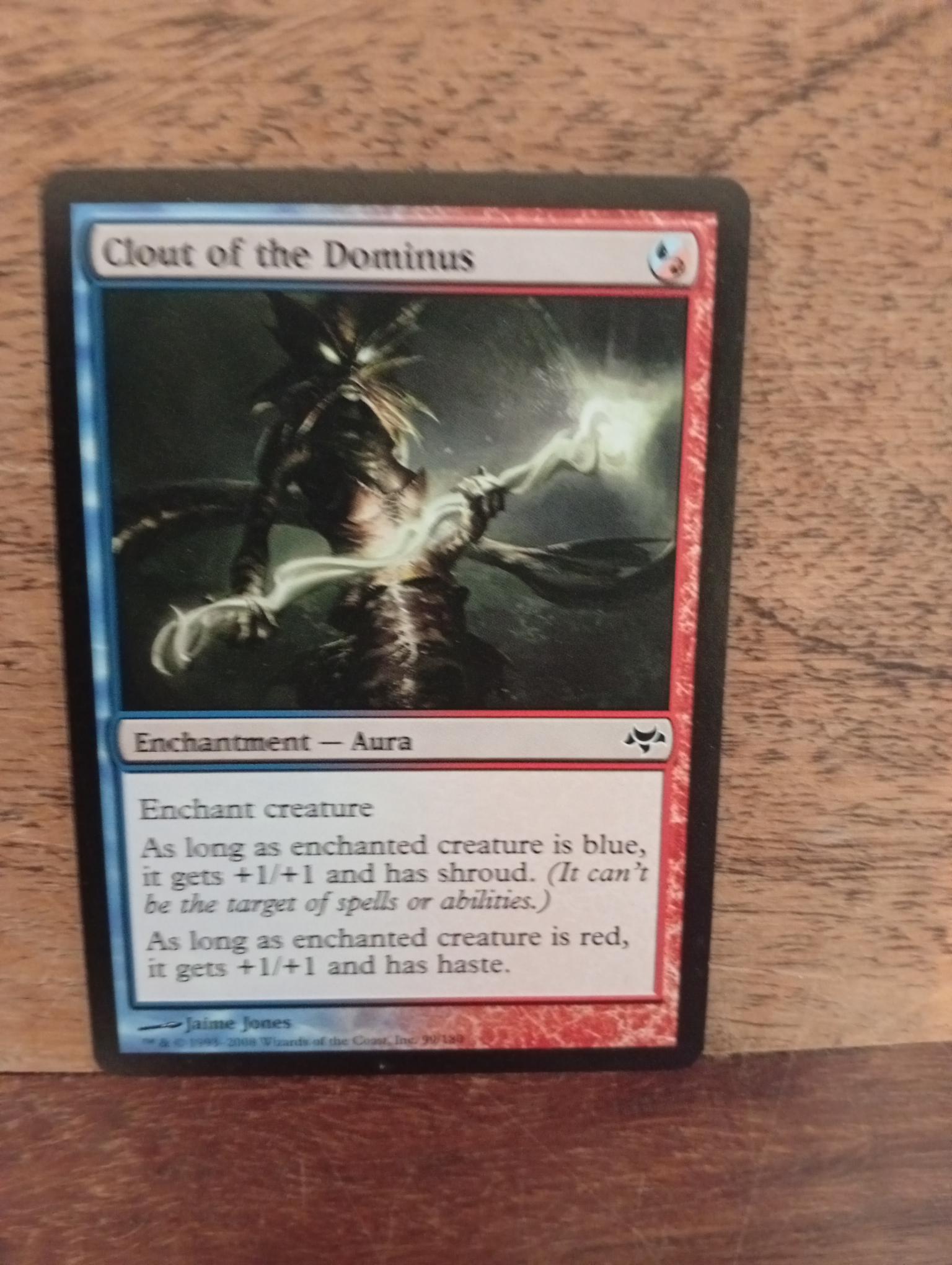 Magic The Gathering Clout of the Dominus 99/180 Eventide - AllRoleplaying.com