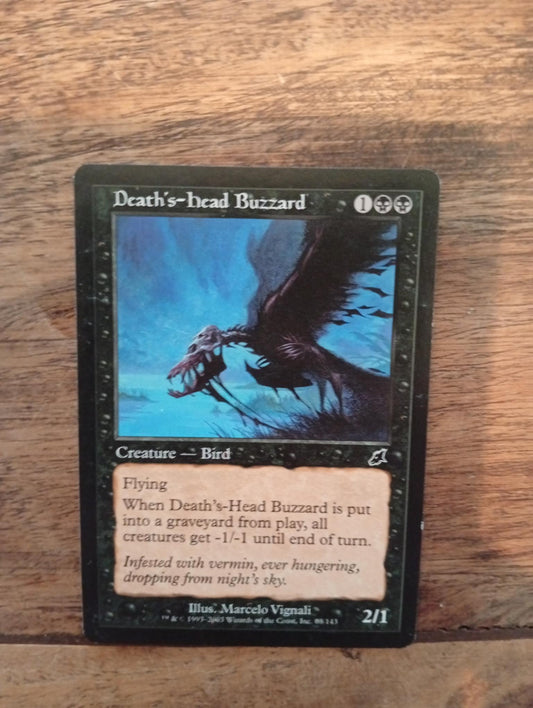 Magic The Gathering Death's-Head Buzzard 63/143 Scourge - AllRoleplaying.com