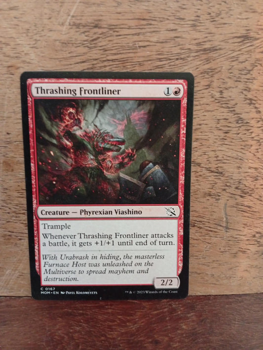 Magic The Gathering Thrashing Frontliner 0168 March of the Machine - AllRoleplaying.com