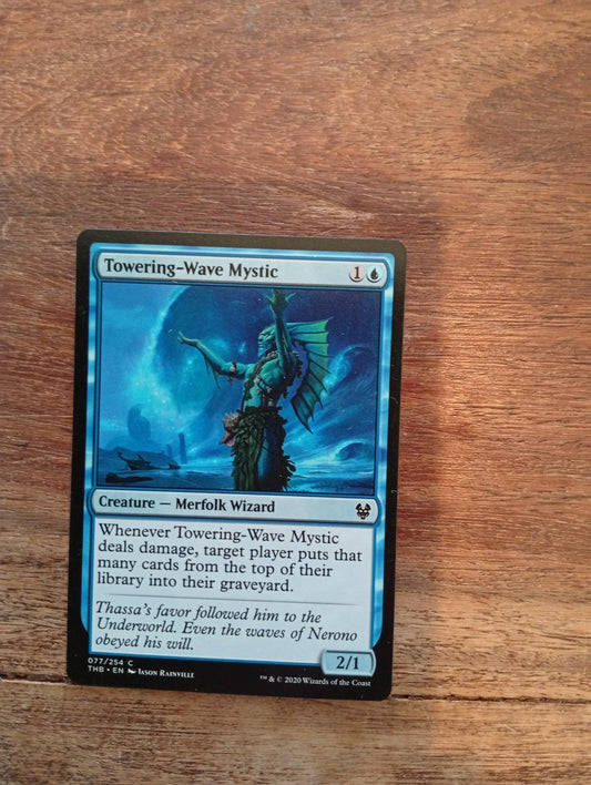 Magic The Gathering Towering-Wave Mystic 077/254 Theros Beyond Death - AllRoleplaying.com