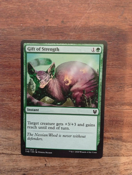 Magic The Gathering Gift of Strength 177/254 Theros Beyond Death - AllRoleplaying.com