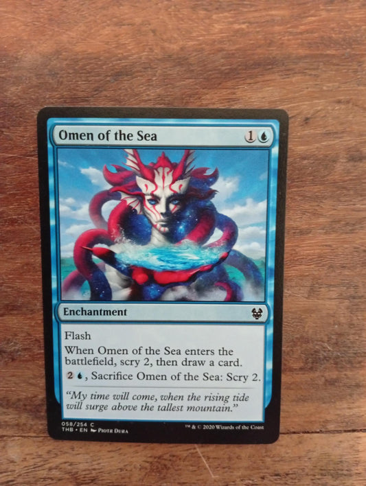 Magic The Gathering Omen of the Sea 058/254 Theros Beyond Death - AllRoleplaying.com