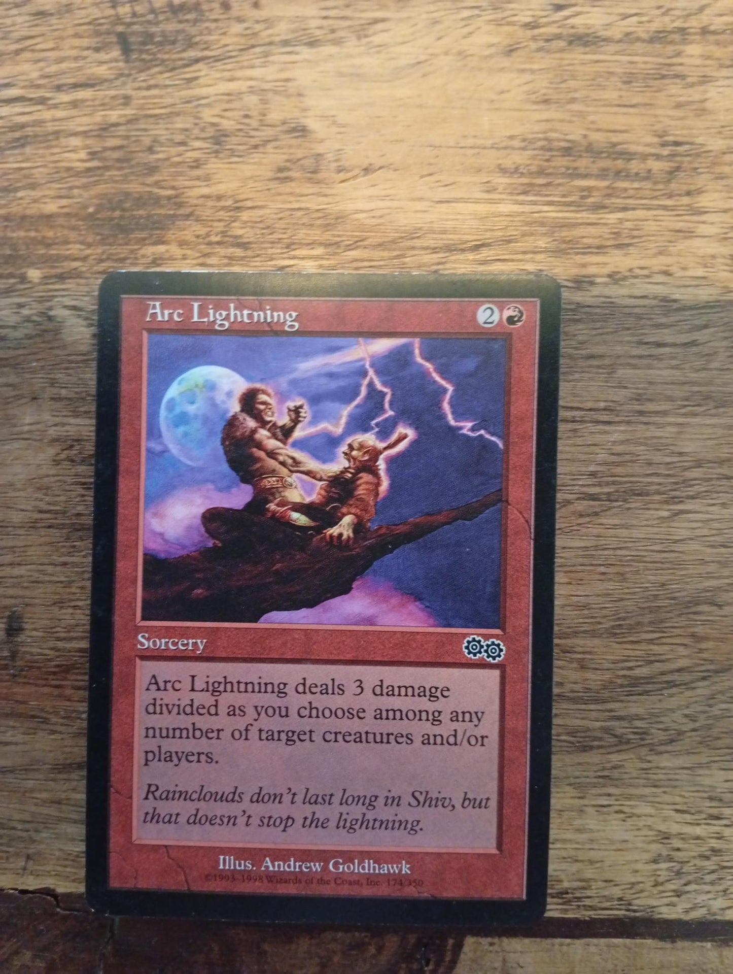 Magic The Gathering Arc Lightning 174/350 UrzSaga - AllRoleplaying.com