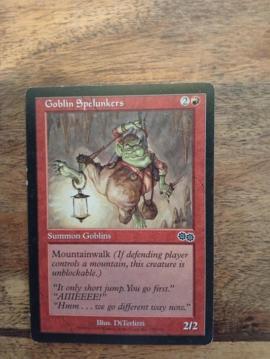 Magic The Gathering Goblin Spelunkers 195/350 UrzSaga - AllRoleplaying.com
